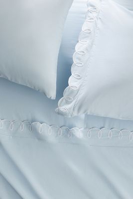 Shop Maeve By Anthropologie Looped Organic Percale Sheet Set