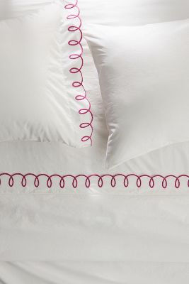 Shop Maeve By Anthropologie Looped Organic Percale Sheet Set