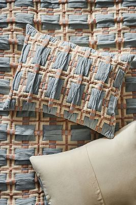 Anthropologie Sonya Matelassé Shams, Set Of 2
