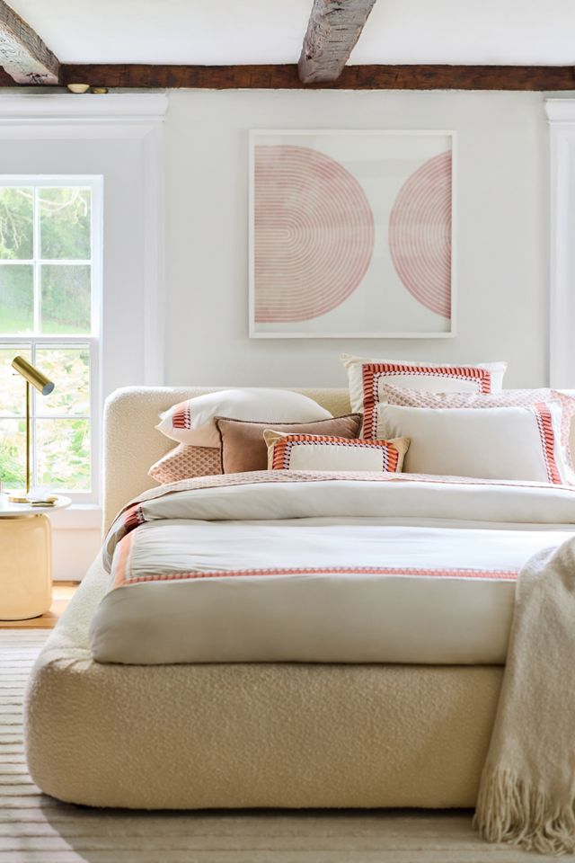 Coraline Cotton Sateen Embroidered Duvet Cover #4