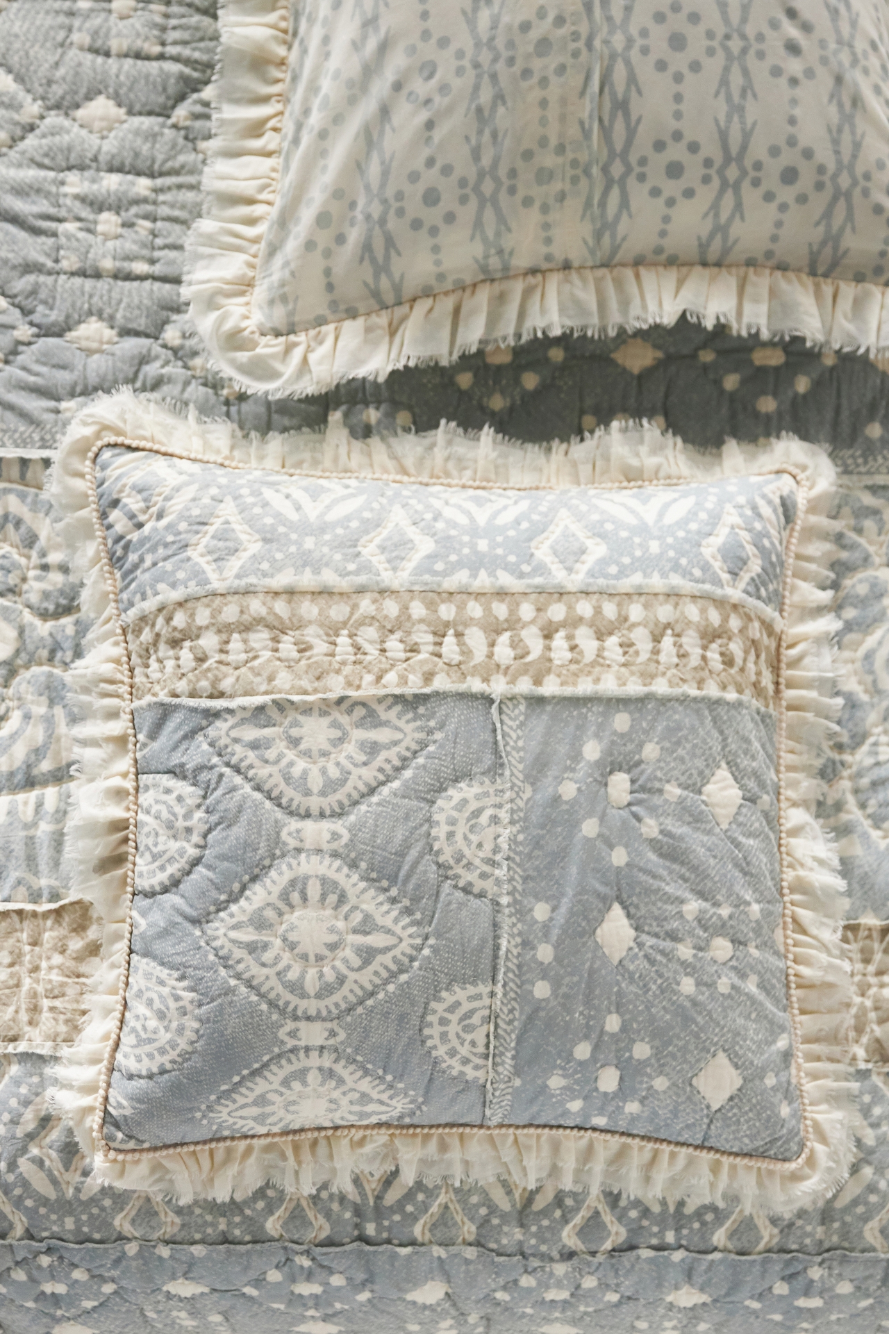 Elsa Patchwork Euro Sham