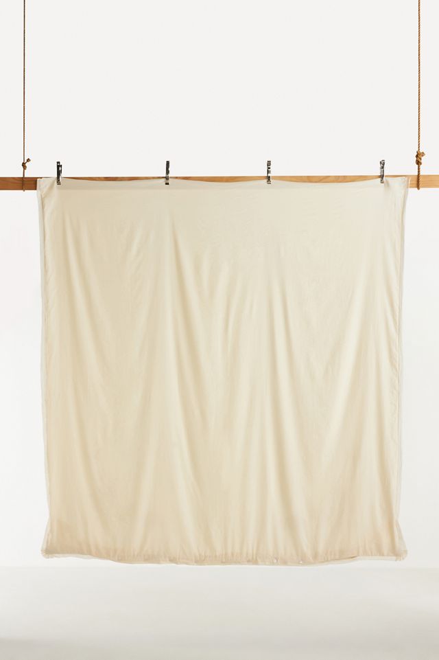 Elinor Cotton Linen Embroidered Duvet Cover #3