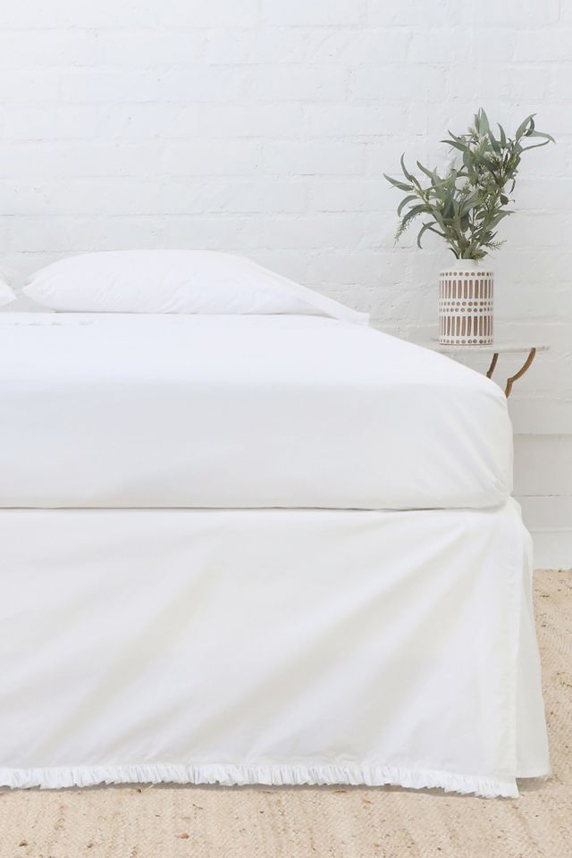Pom Pom at Home Audrey Cotton Percale Bedskirt #1