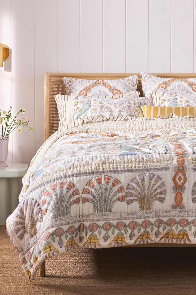 Feyra Cotton Printed Quilt - Queen