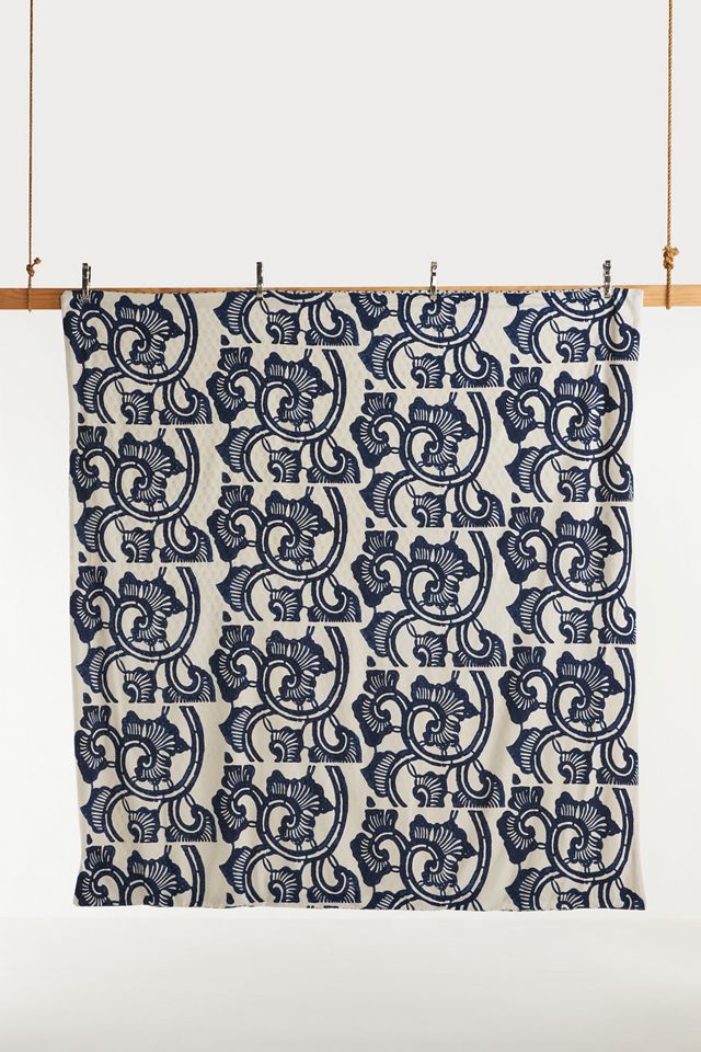 Bernadette Cotton Slub Printed Duvet Cover #2
