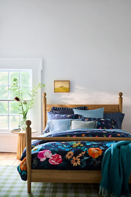 King Maeve by Anthropologie Organic Sateen Celine Duvet Cover