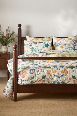 The Printed Cotton Voile Euro Sham