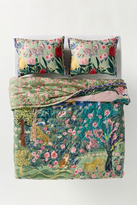 100% Cotton Voile Printed Quilted Bedspread Collection