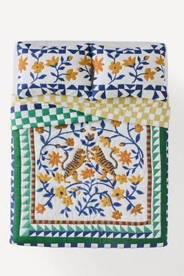 100% Cotton Voile Printed Quilted Bedspread Collection