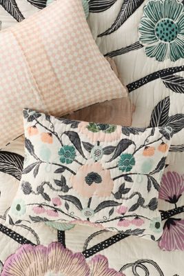 Cotton Voile Printed Pillow Shams, Set of 2