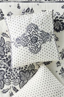 Cotton Voile Printed Euro Sham
