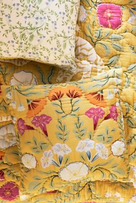 Cotton Voile Printed Euro Sham
