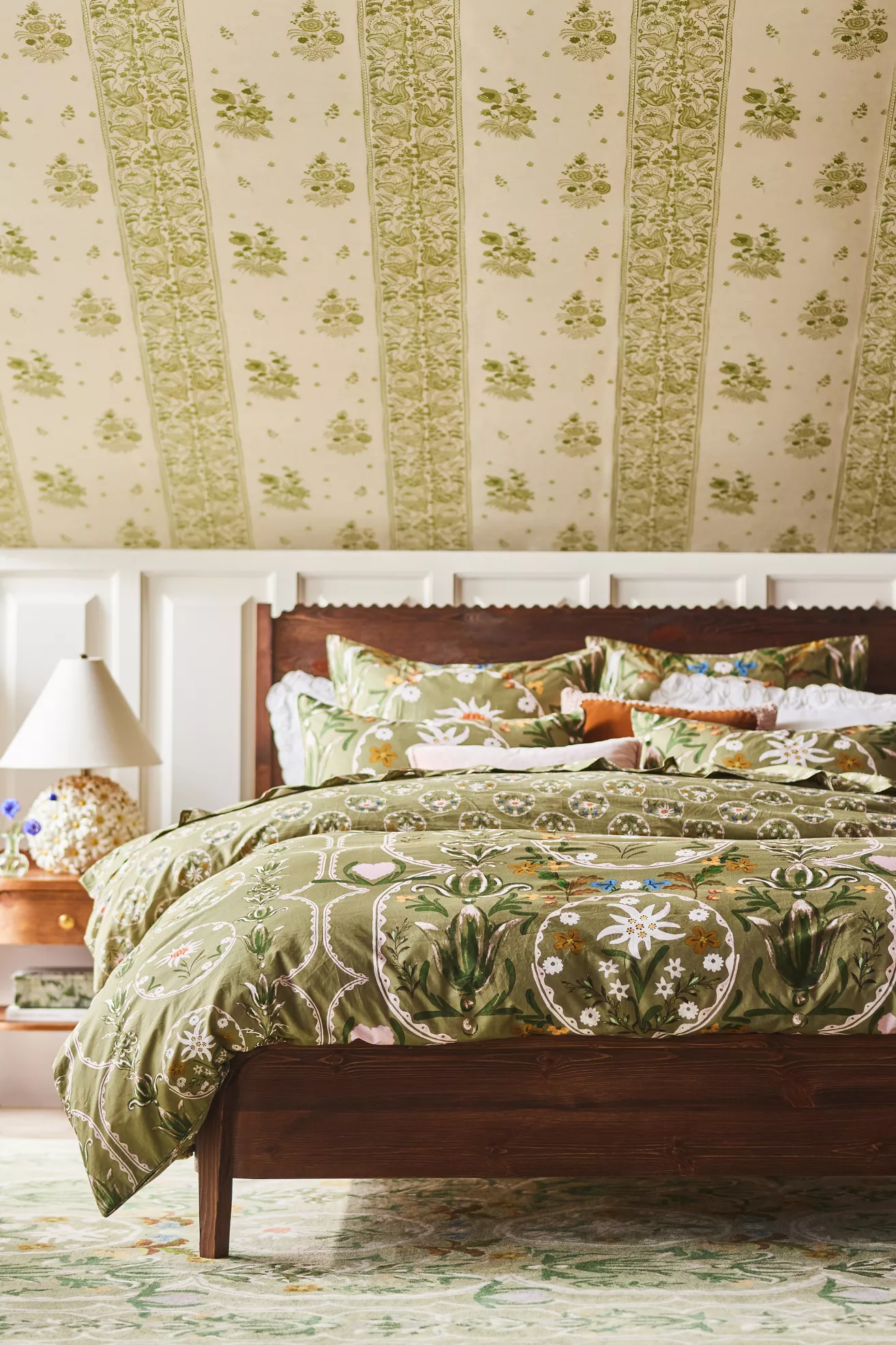 MINDTHEGAP Cotton Percale Printed Duvet​ Cover - thumbnail 4