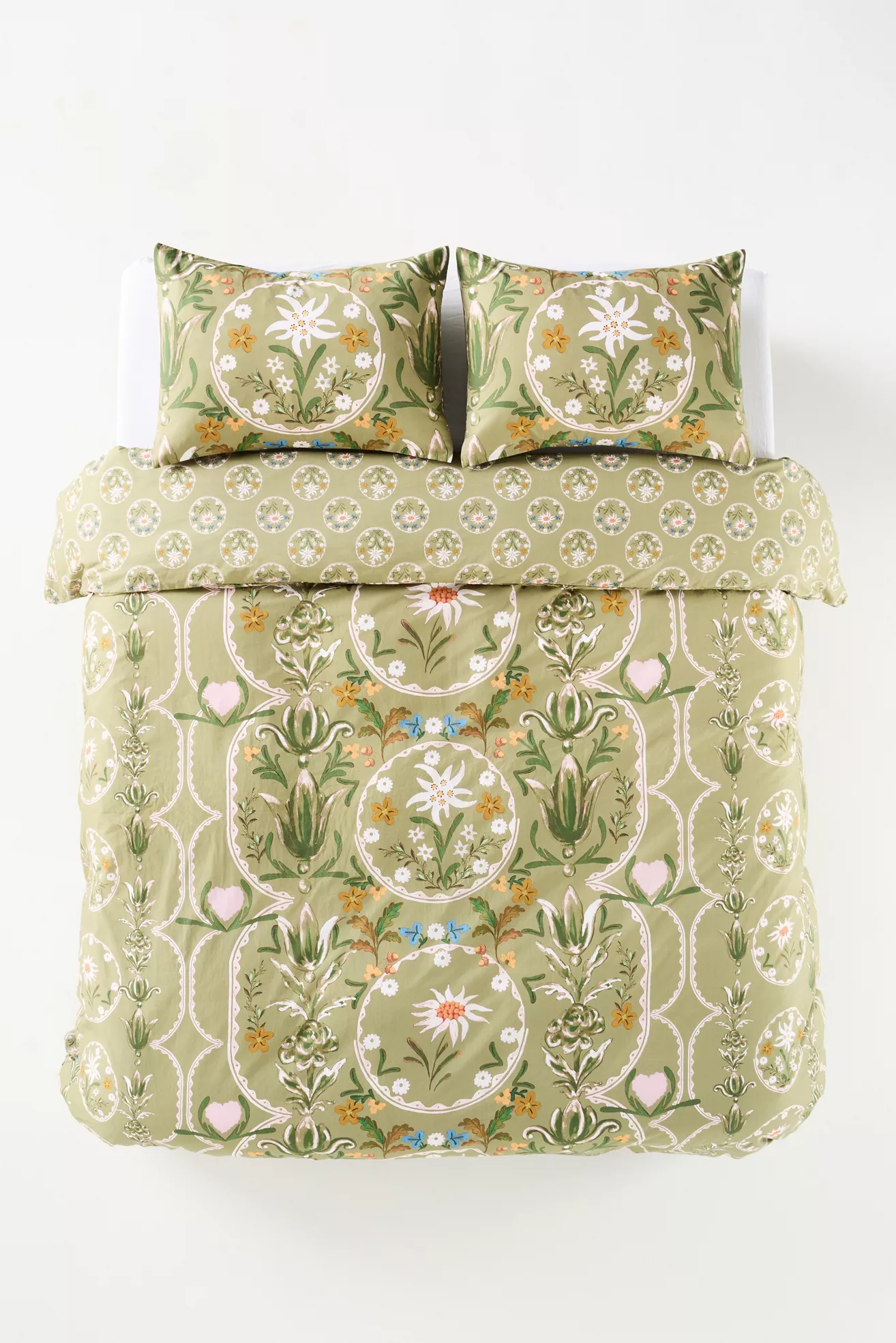 MINDTHEGAP Cotton Percale Printed Duvet​ Cover - thumbnail 5