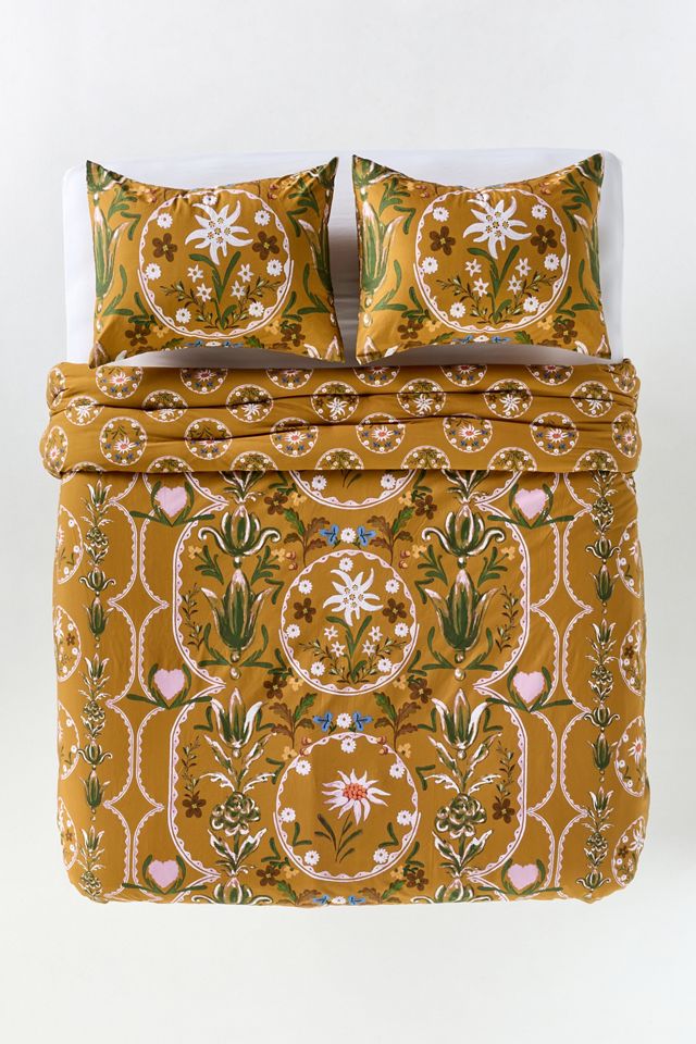 MINDTHEGAP Cotton Percale Printed Duvet​ Cover #2