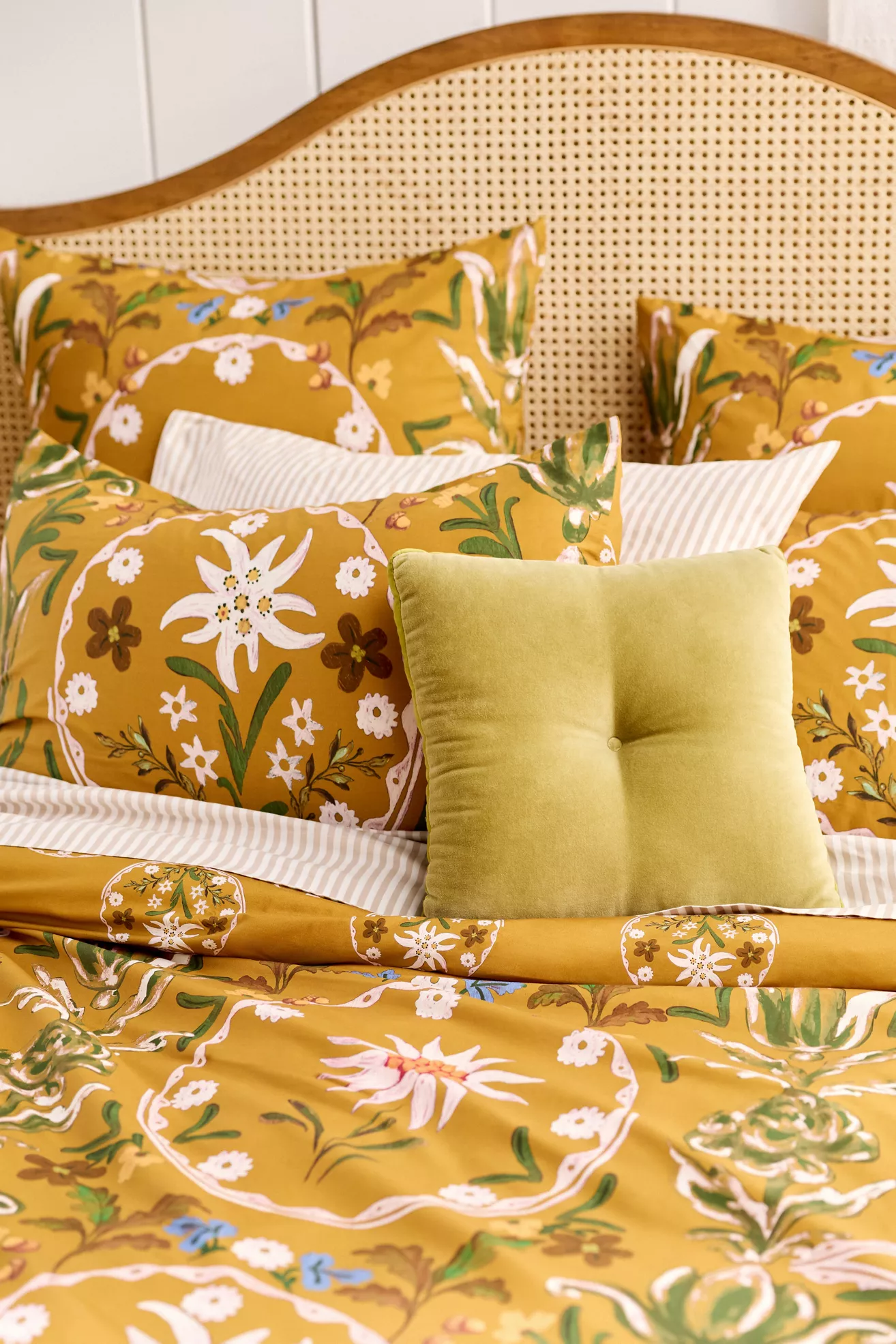 MINDTHEGAP Cotton Percale Printed Duvet​ Cover - thumbnail 2
