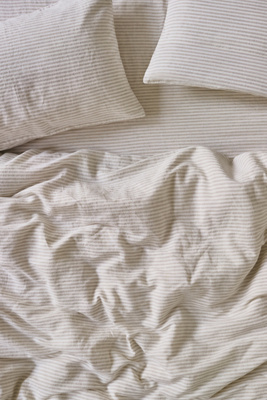 Piglet In Bed Linen Blend Duvet Cover