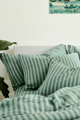 Piglet In Bed Linen Blend Shams, Set Of 2