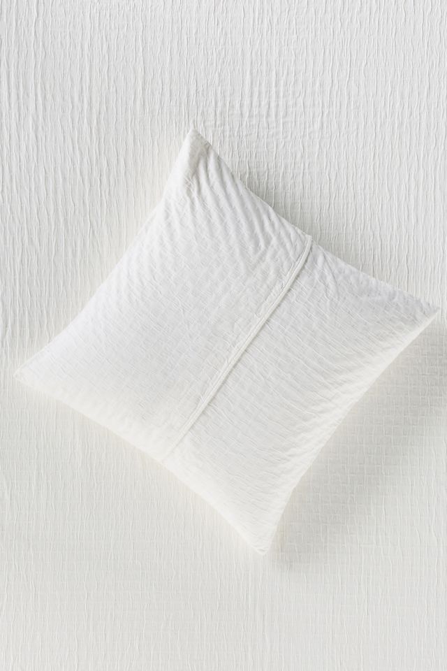 Raleigh Cotton Matelasse Euro Sham #1