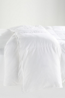 Anthropologie Sateen Down Duvet Insert In White