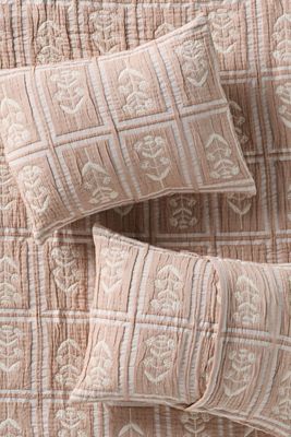 Parker Cotton Floral Woven Shams, Set of 2