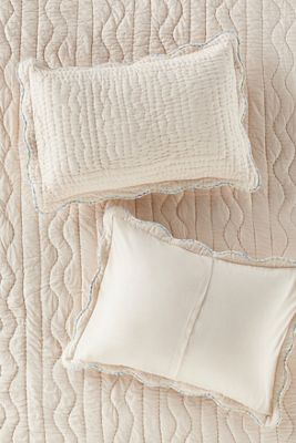 Iluka 100% Cotton Gauze Shams, Set of 2