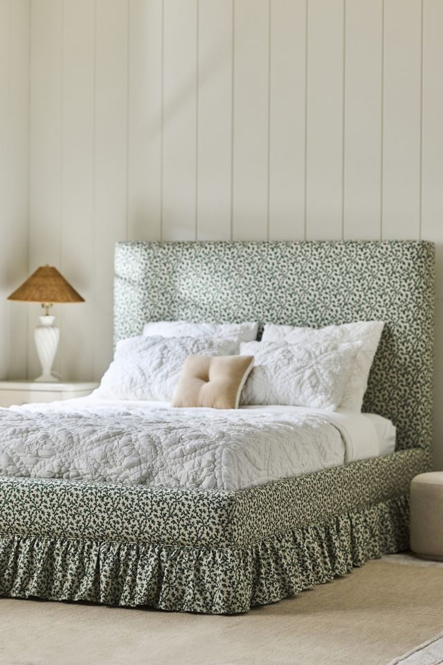 Everly Cotton Floral Manipulated Quilt #2