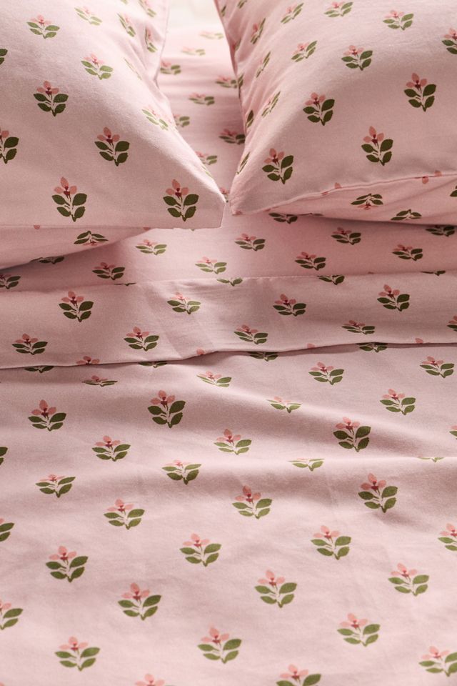 MINDTHEGAP Organic Cotton Sateen Printed Sheet Set #3