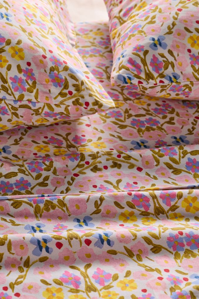 MINDTHEGAP Organic Cotton Sateen Printed Sheet Set #2