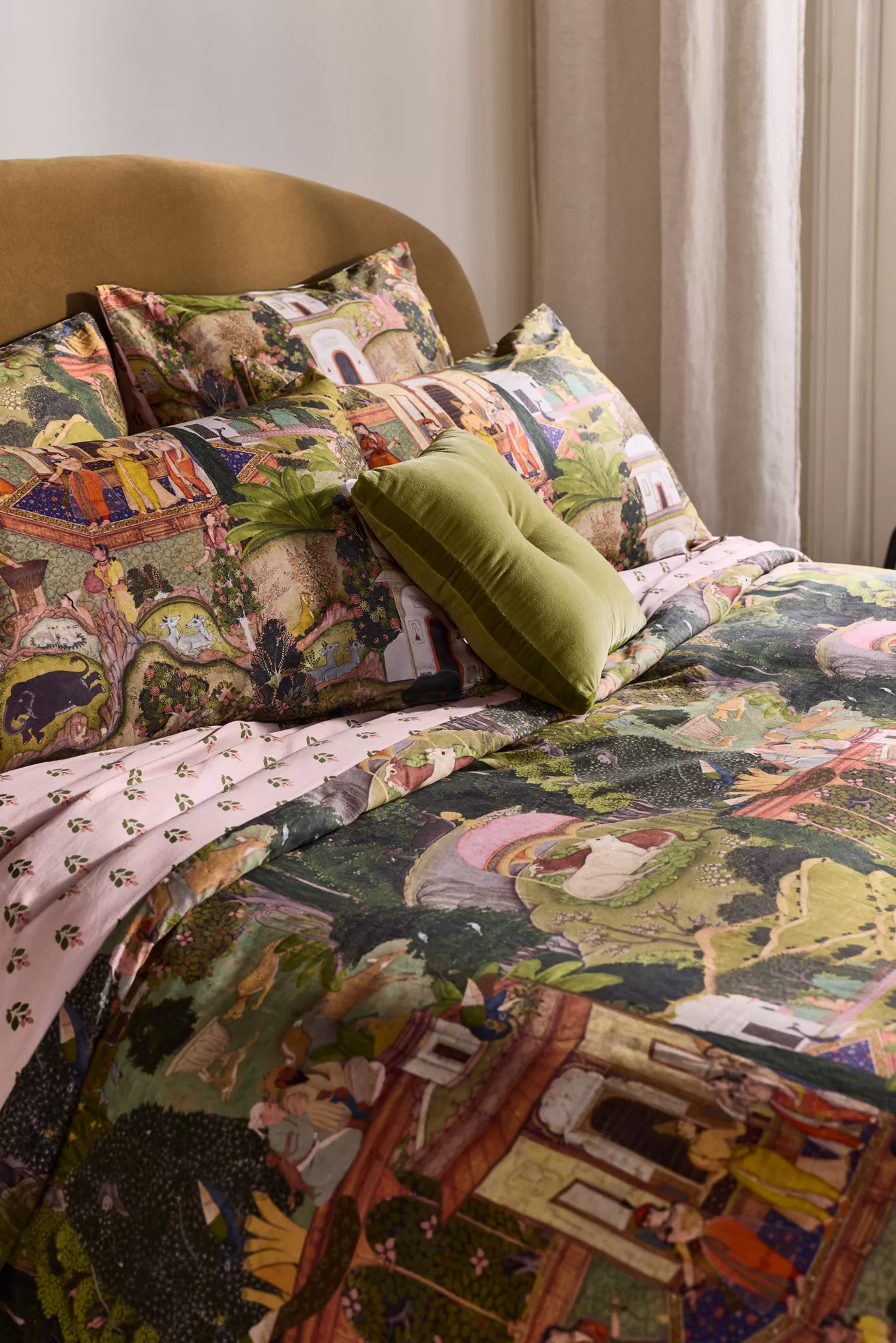 MINDTHEGAP Cotton Sateen Printed Duvet​ Cover