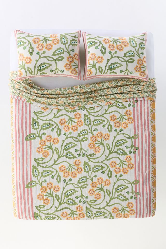 Ellen Merchant Cotton Floral Printed Top Sheet #2