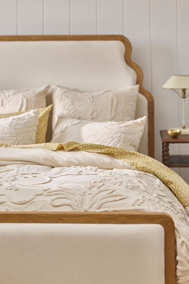 Malia Cotton Floral Candlewick Cotton Flex Shams, Set of 2 #1