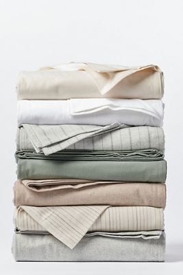 Coyuchi Cloud Brushed Organic Flannel Sheet Set