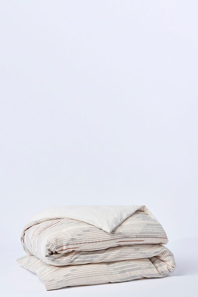 Coyuchi Morelia Organic Duvet Cover #1