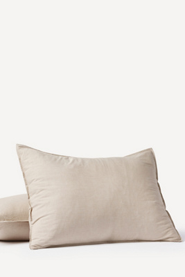 Coyuchi Organic Crinkled Percale Sham