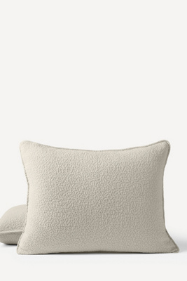 Coyuchi Cascade Organic Matelasse Sham