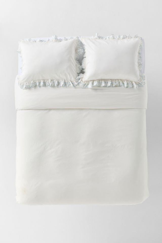 Fera Cotton Embroidered Sateen Duvet #2