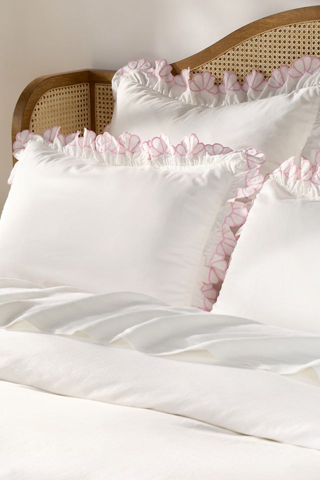 Fera Cotton Embroidered Sateen Duvet Cover #1