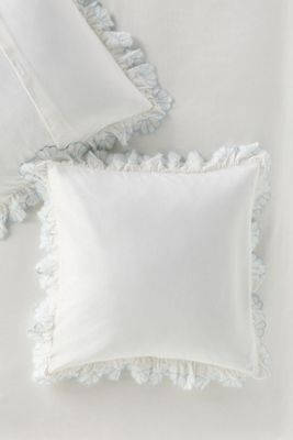 Fera Cotton Embroidered Sateen Euro Sham