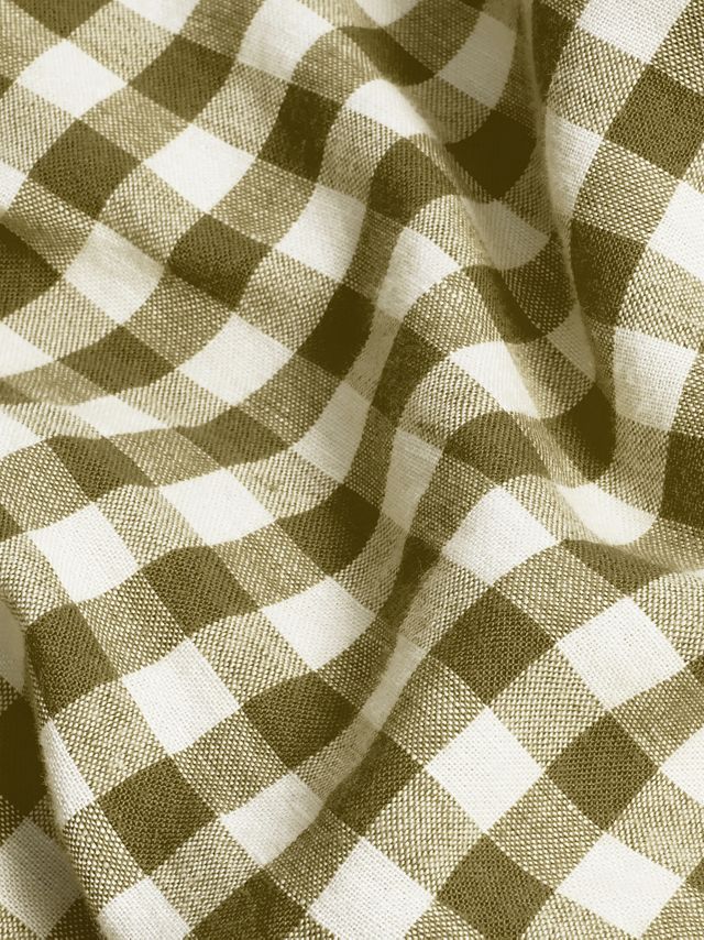 Piglet in Bed Linen Blend Gingham Sheet Set #1