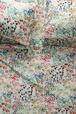 @nestingwithgrace Cotton Sateen Floral Printed Sheet Set