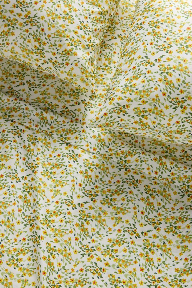 @nestingwithgrace Cotton Sateen Floral Printed Sheet Set #1