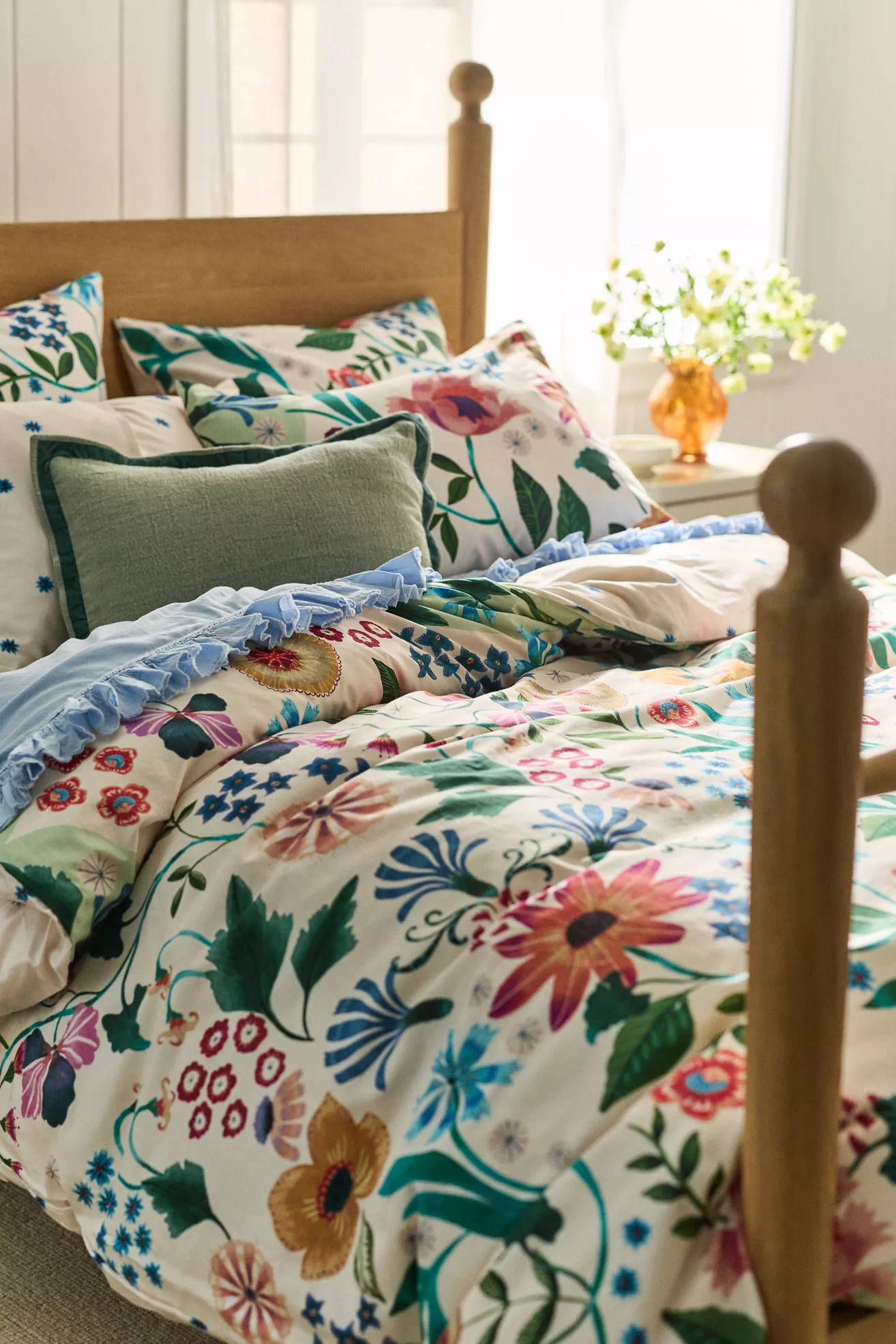 100% Organic Cotton Printed Sateen Duvet