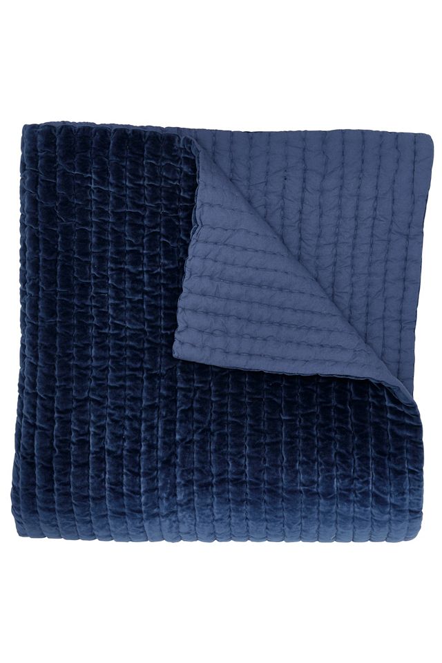 John Robshaw Velvet Coverlet #1