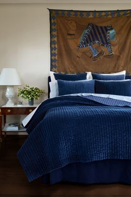 John Robshaw Velvet Coverlet