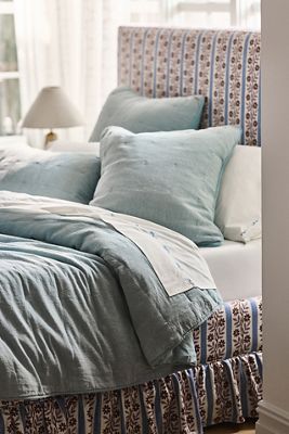 Linen Cotton Yarn Dyed Quilt
