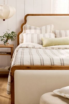 Linen Cotton Yarn Dyed Quilt