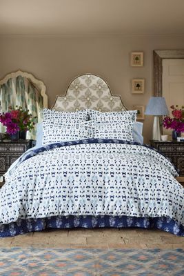 John Robshaw Ivy Cotton Percale Duvet