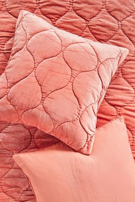 Maeve Cotton Striped Ruffle Printed Duvet Cover