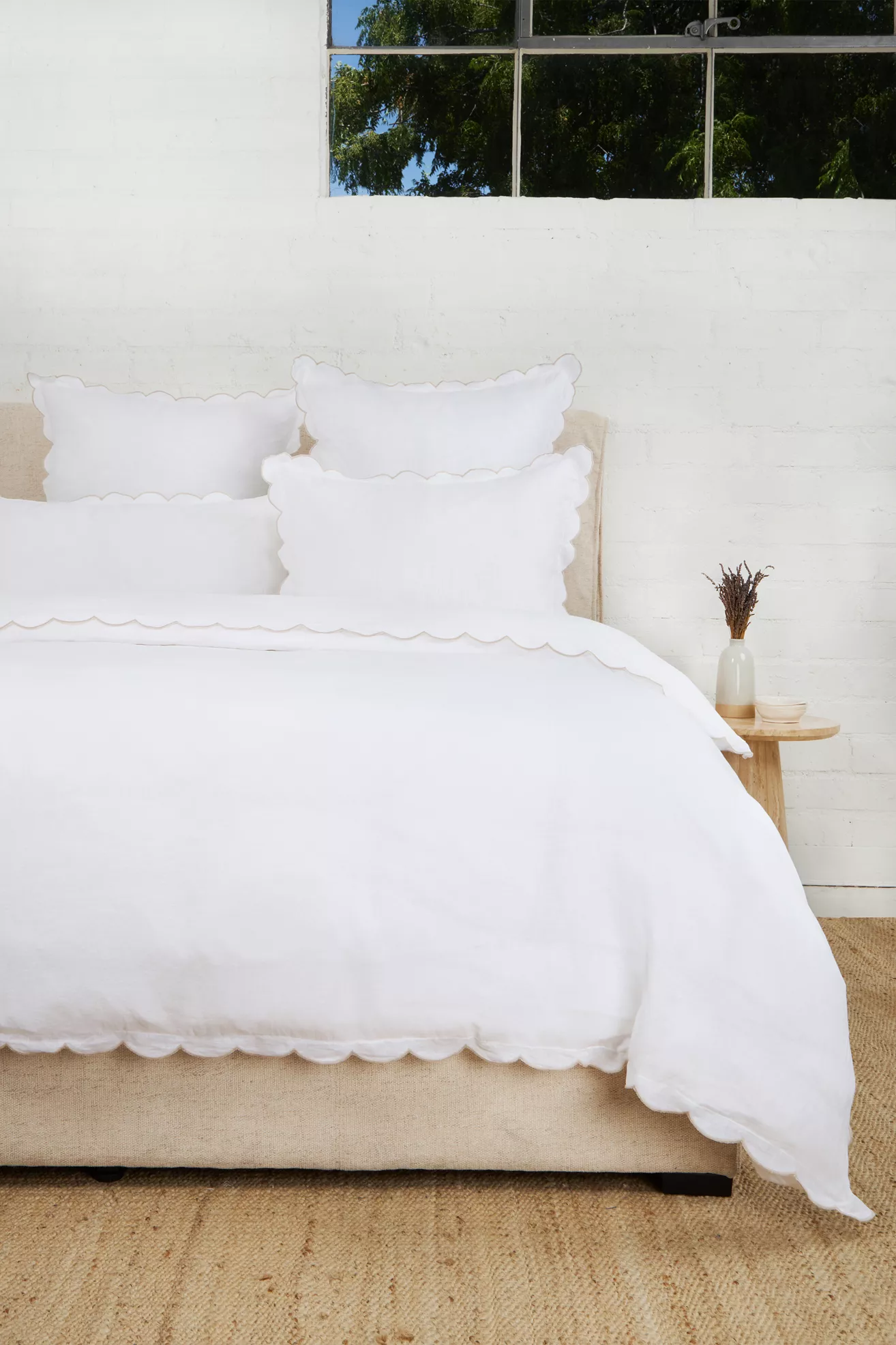 Pom Pom At Home Kelly Flax Linen Duvet Cover